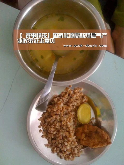 【 赛事情报】国家能源局就煤层气产业政策征求意见